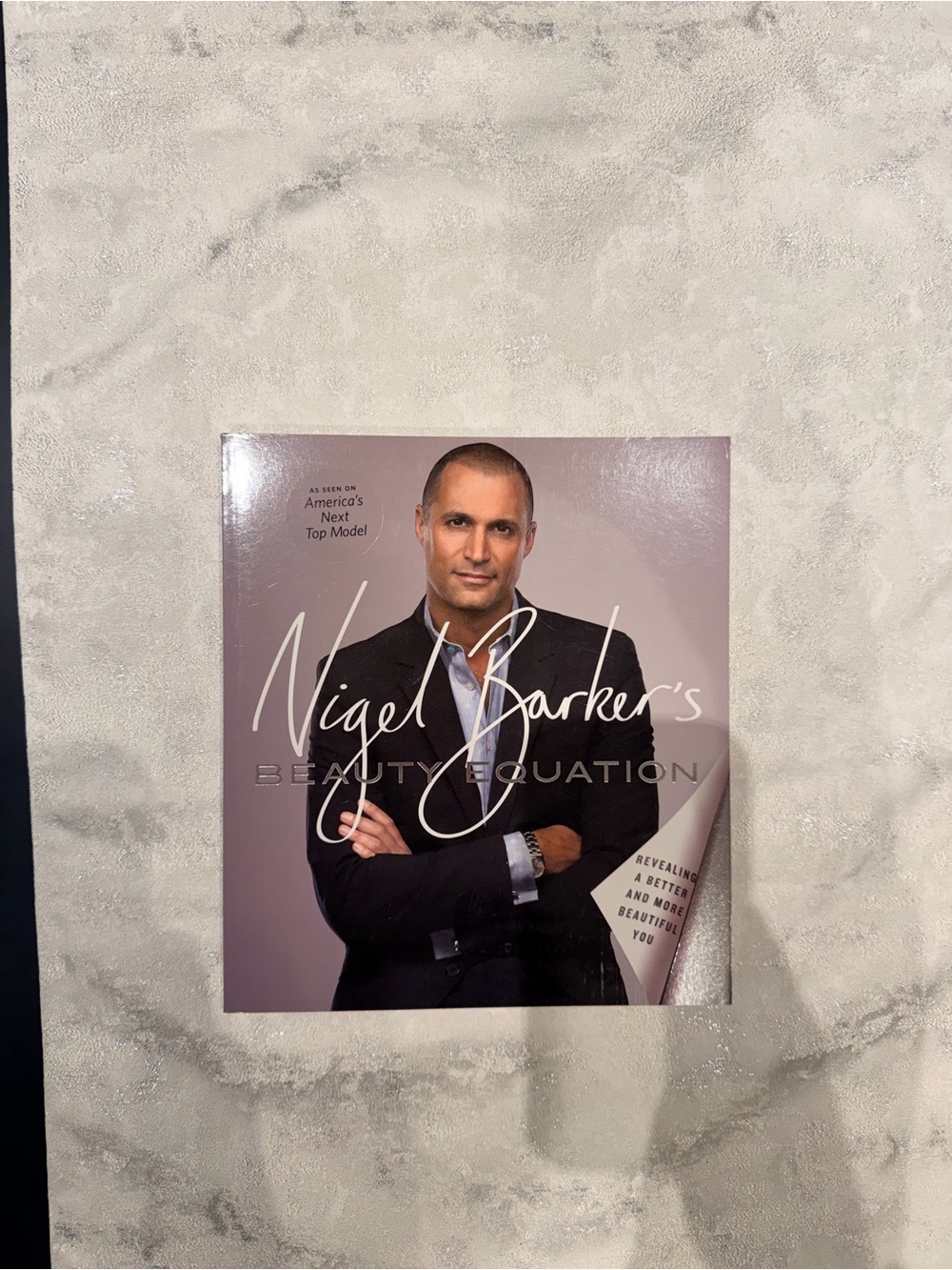 Nigel Barker’s Beauty Equation Hardcover Book - Mauve Cover